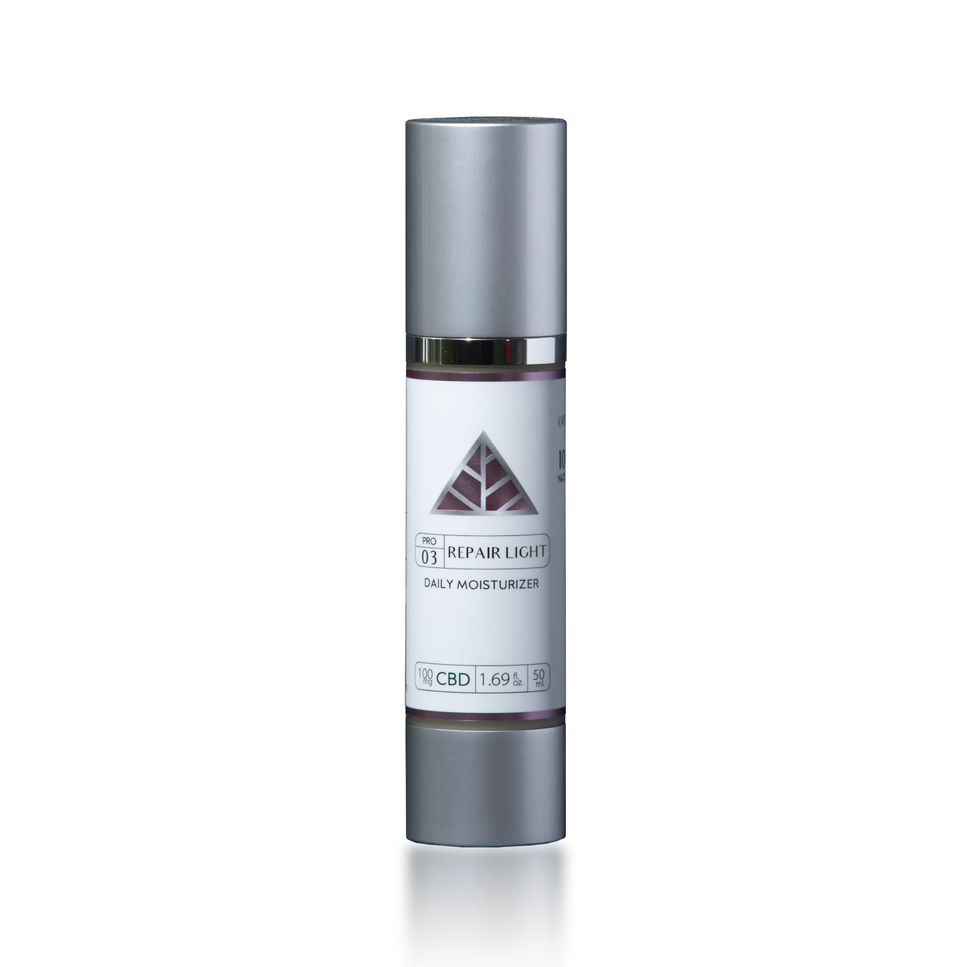 Color Up REPAIR Light Daily Moisturizer in 1.69 oz retail size for lightweight daily hydration, barrier support, and oily or combination skin on a white background.
