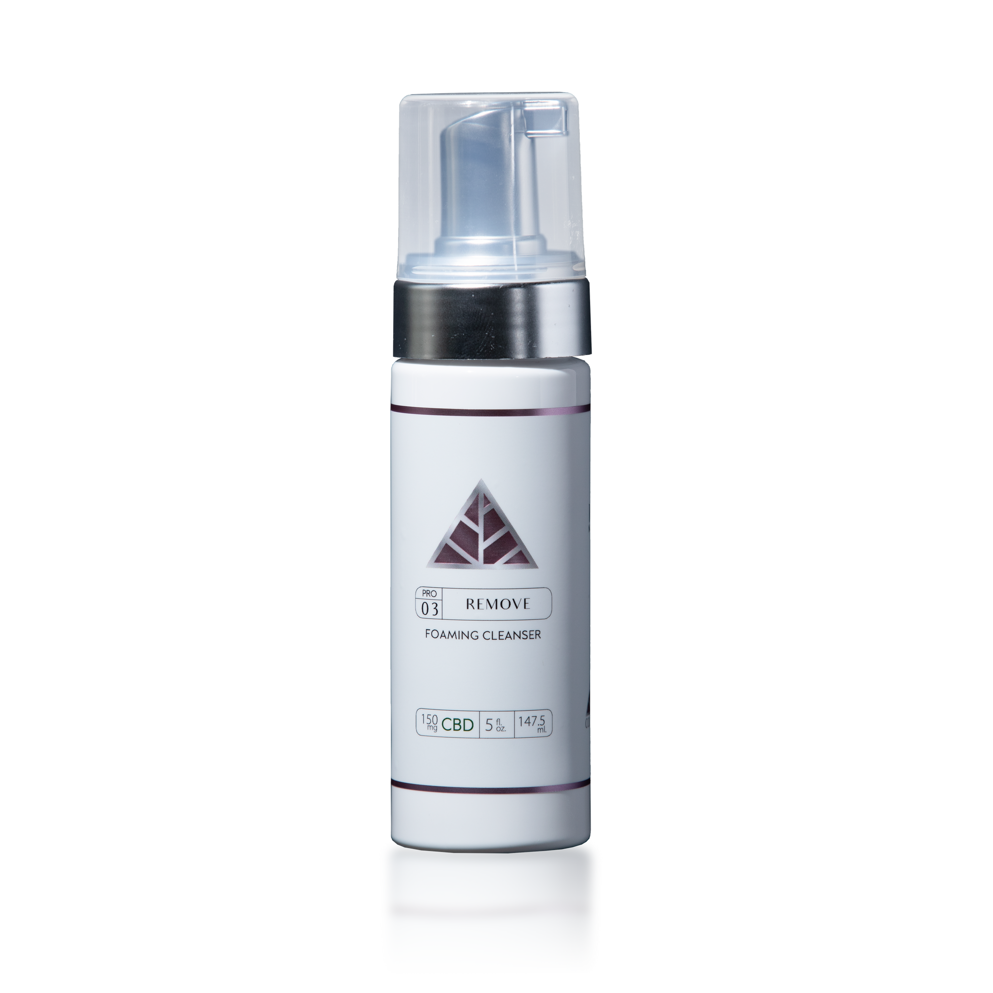 Video showing Color Up REMOVE Foaming Cleanser in 5 oz retail size for gentle pH-balanced daily facial cleansing and sensitive skin care in use.